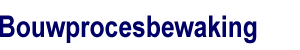 Bouwprocesbewaking